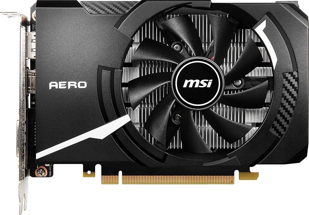 Amazon | MSI GeForce GTX 1650 D6 AERO ITX OCV1 グラフィックス