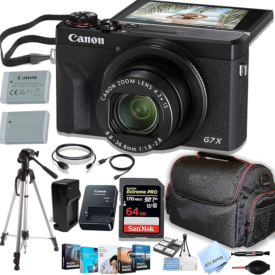 Amazon.com : Canon PowerShot G7 X Mark III Digital Camera + 64GB