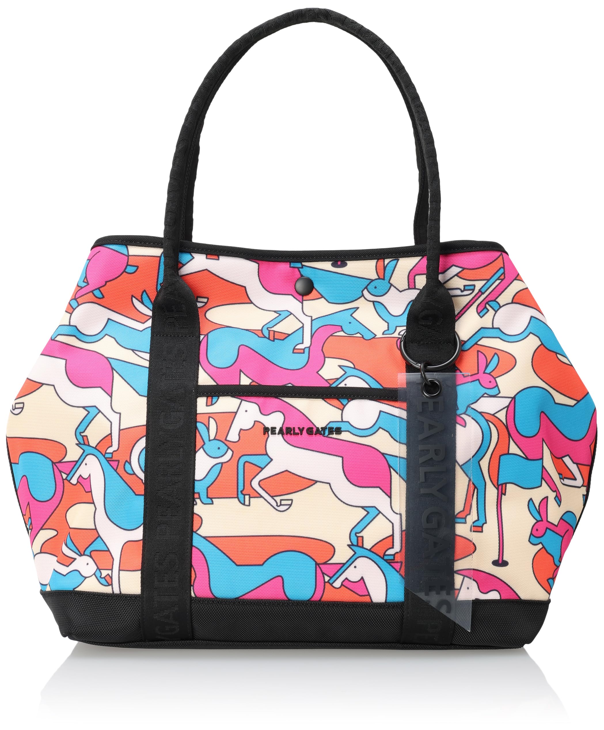 Amazon | [パーリーゲイツ] ロッカーバッグ (ロゴチャーム付き・POP馬