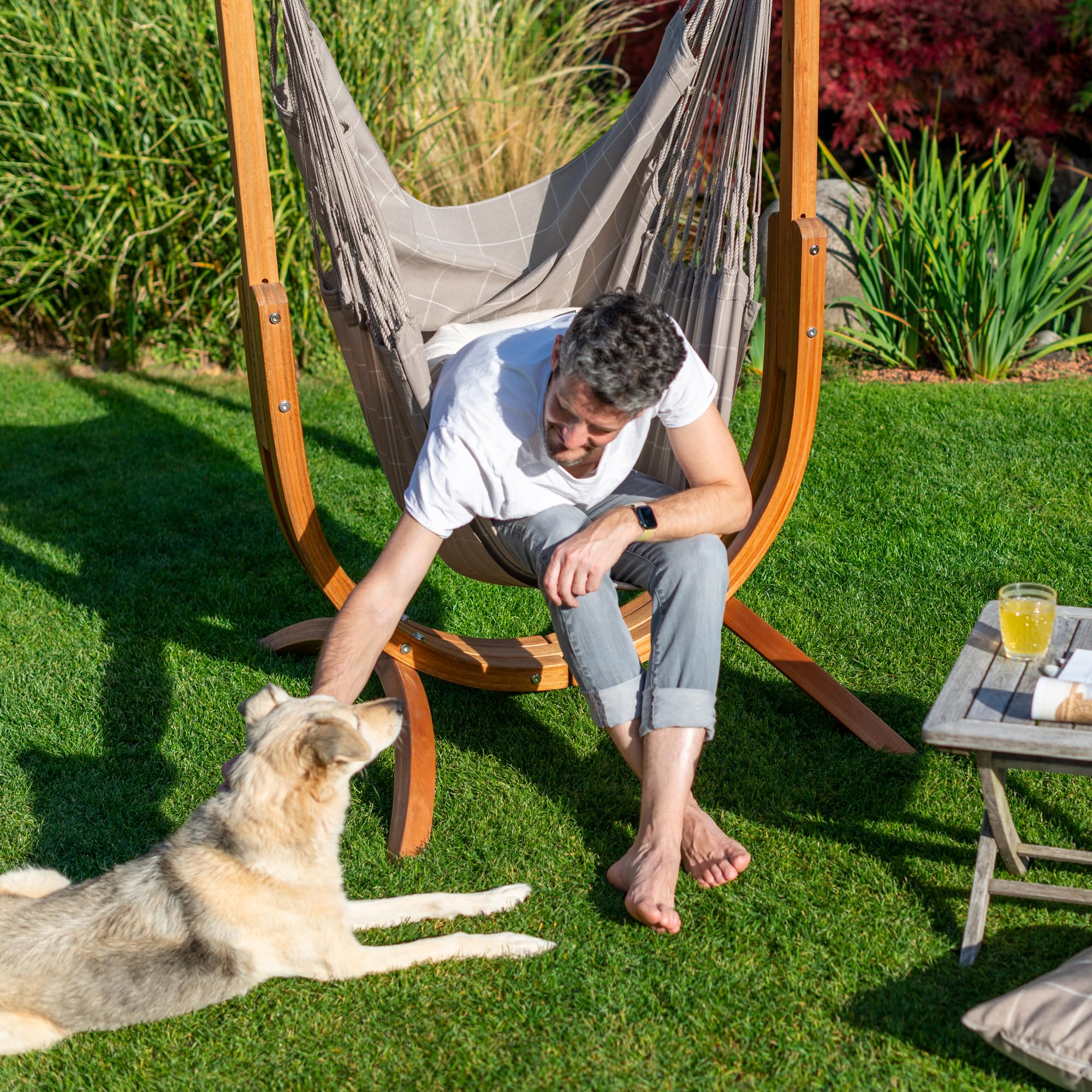 Amazon.co.jp: LA SIESTA(ラシエスタ) ハンモックチェア＆スタンド