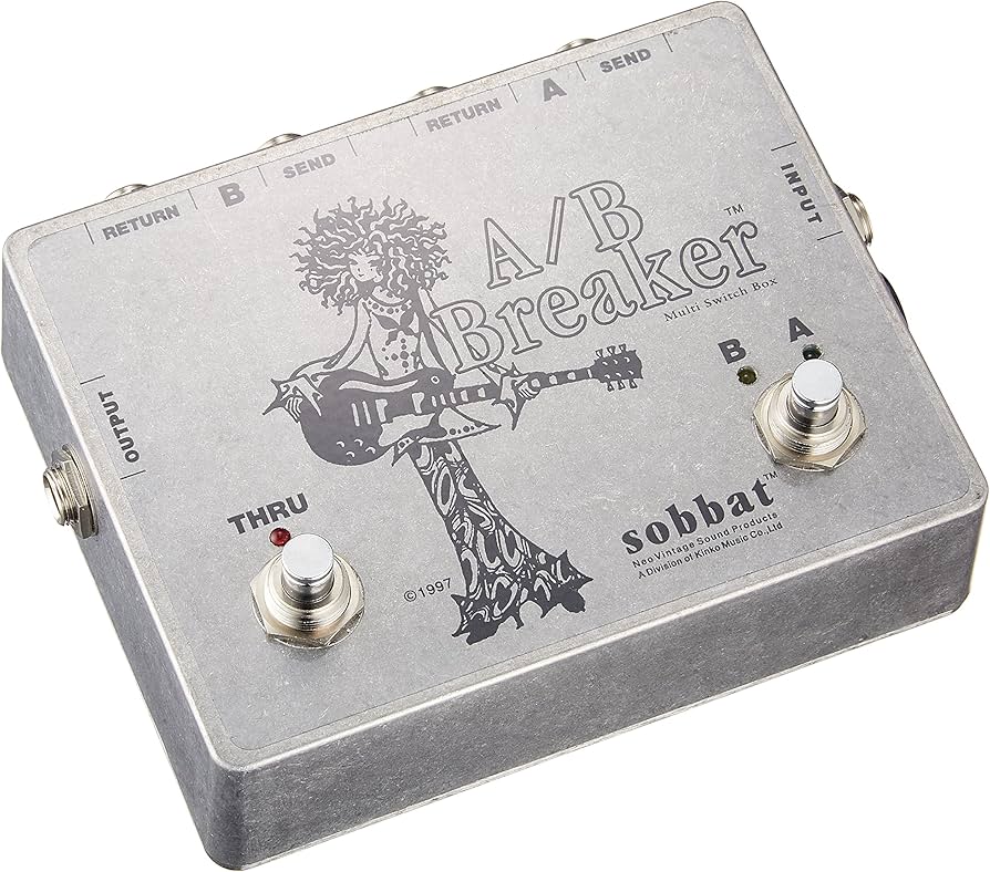 Amazon | sobbat ソバット エフェクター ラインセレクター A/B Breaker