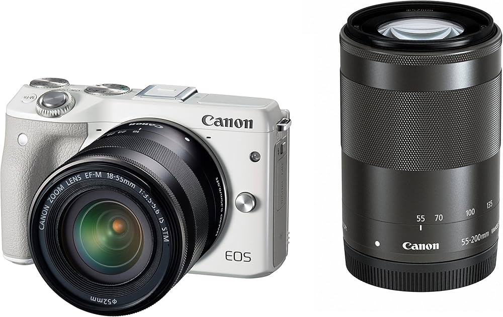 Amazon | Canon ミラーレス一眼カメラ EOS M3 ダブルズームキット