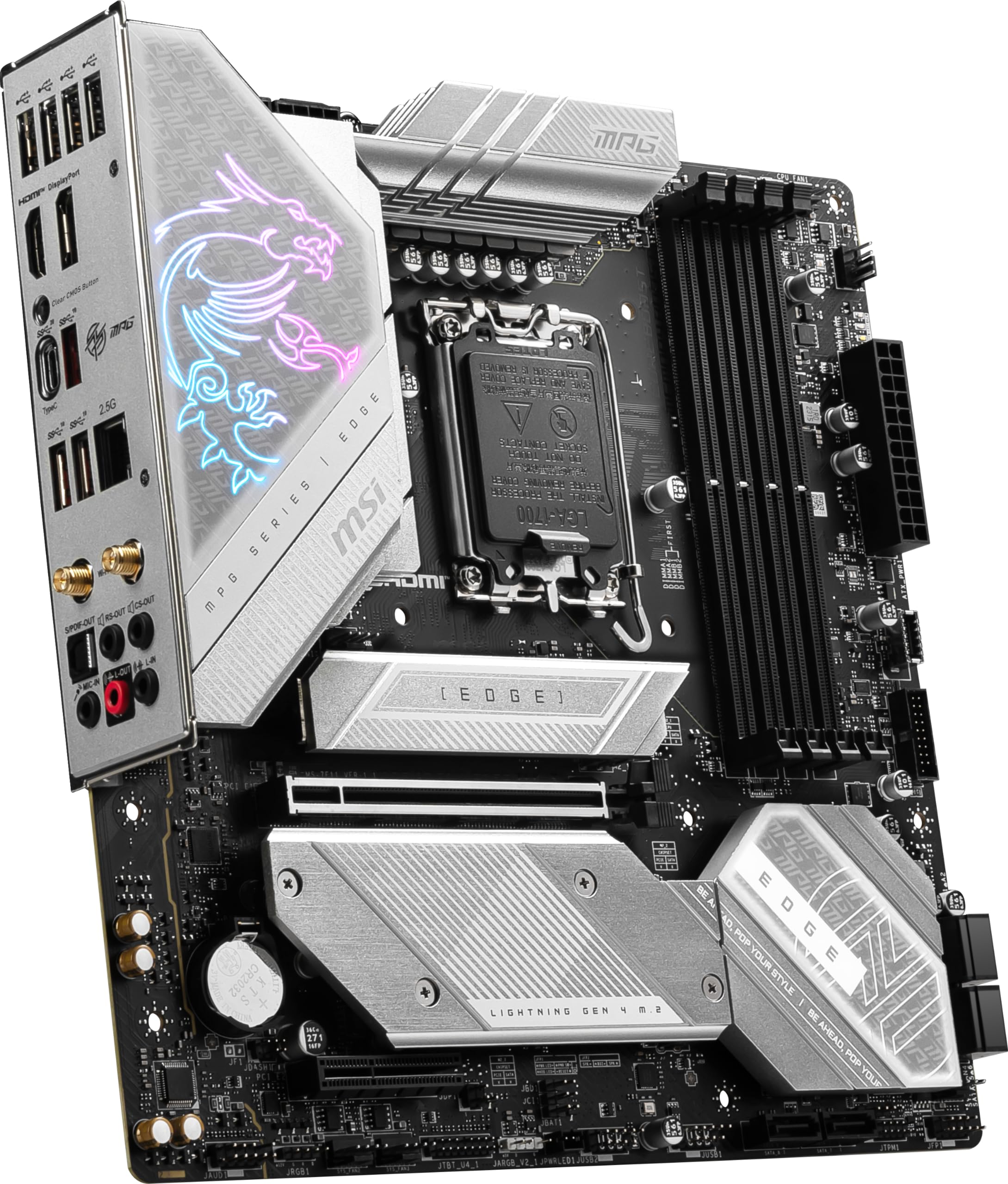 Amazon.com: MSI MPG B760M Edge TI WiFi Gaming Motherboard (Support