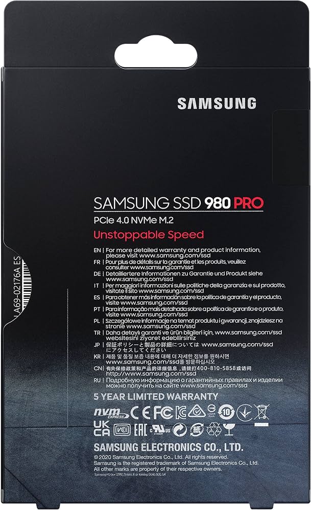 Amazon | SAMSUNG 980 PRO 2TB (1TB x 2) PCIe SSD - 7,000 MB/s 4.0 x