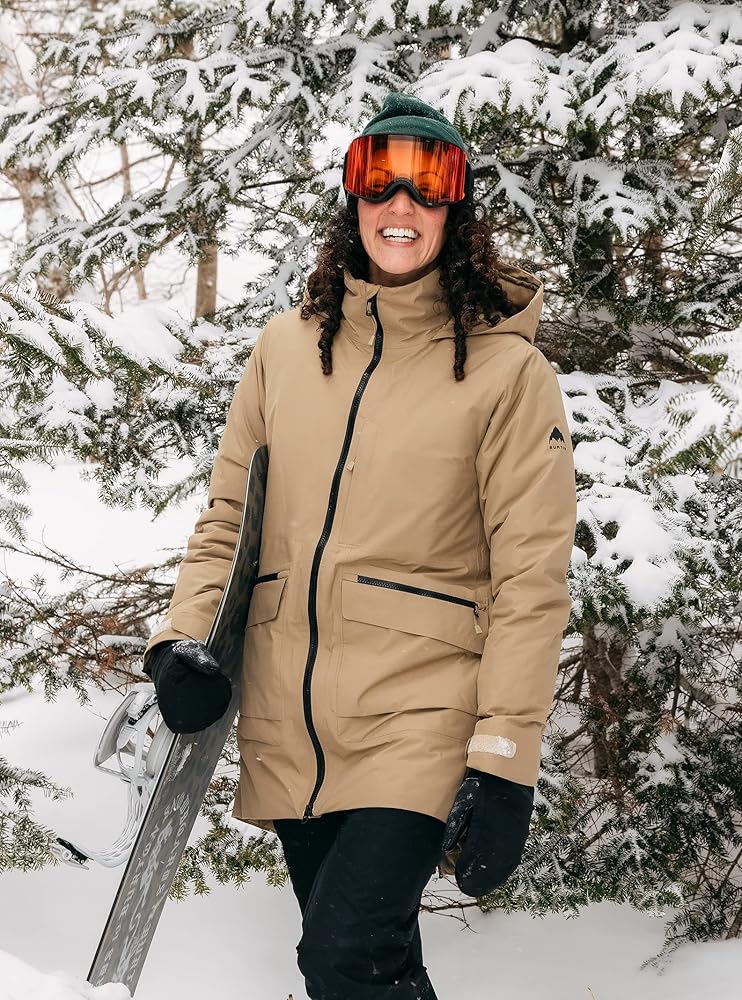 Amazon.com : Burton Women's Treeline GORE-TEX 3L Jacket, Kelp