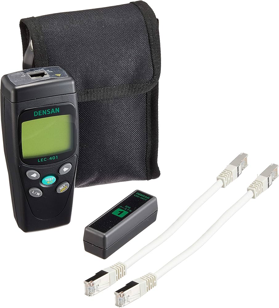 Amazon | ジェフコム LANケーブルチェッカー LEC-401 | テスター