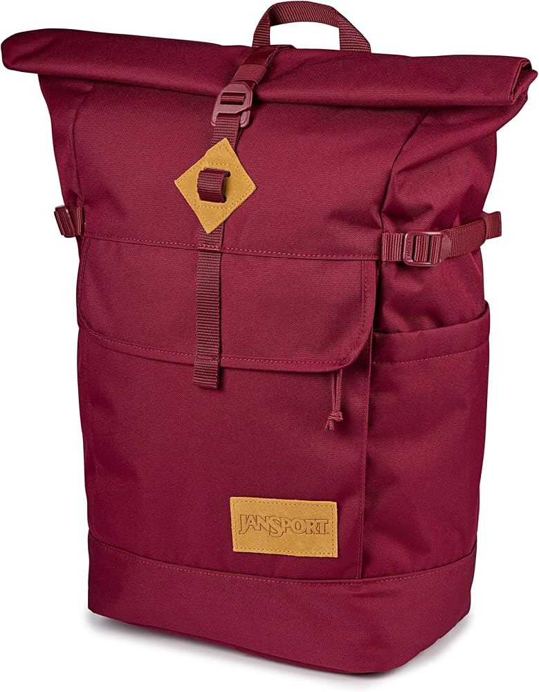 Amazon.com: JanSport Hatchet Rolltop Backpack - 17-inch Padded