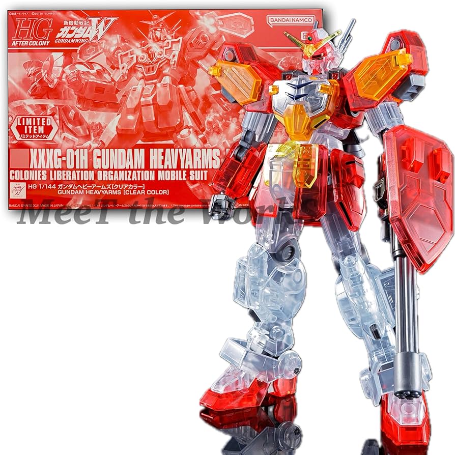 Amazon | 【HG】 1/144 ヘビーアームズ [クリアカラー] 新機動戦記 W