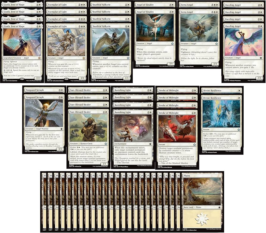 Amazon.com: Elite Angel Deck - Mono White - Modern & Pioneer Legal