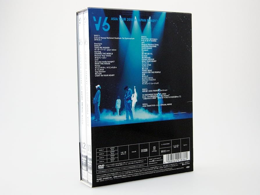 Amazon.co.jp: V6 ASIA TOUR 2010 in JAPAN READY? (初回生産限定