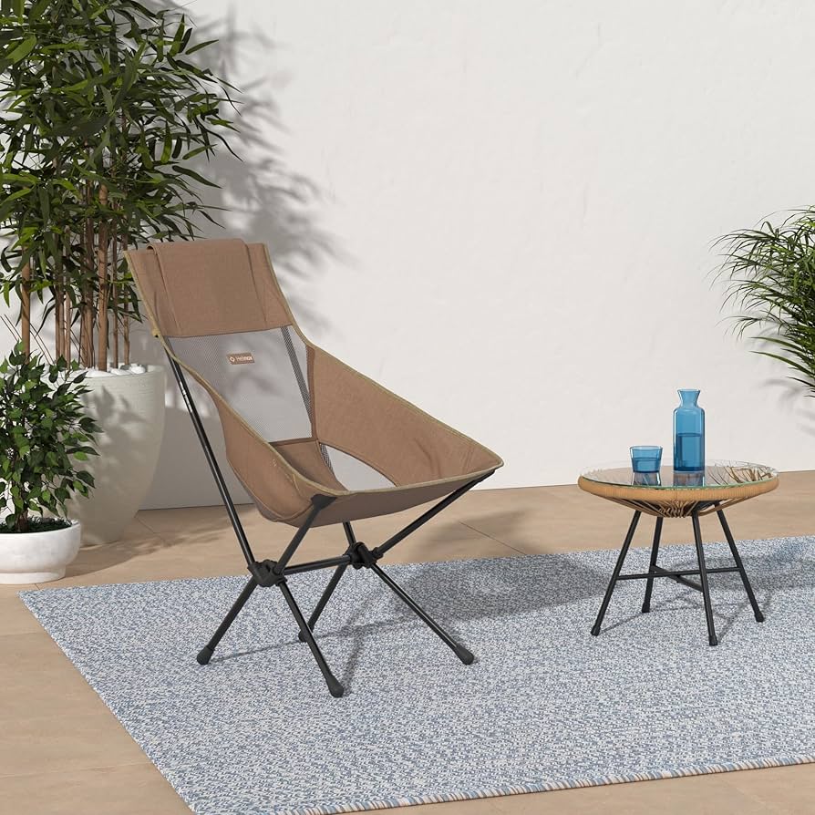 ①②Helinox ヘリノックス サンセットチェア コヨーテ/タン ※2脚セット