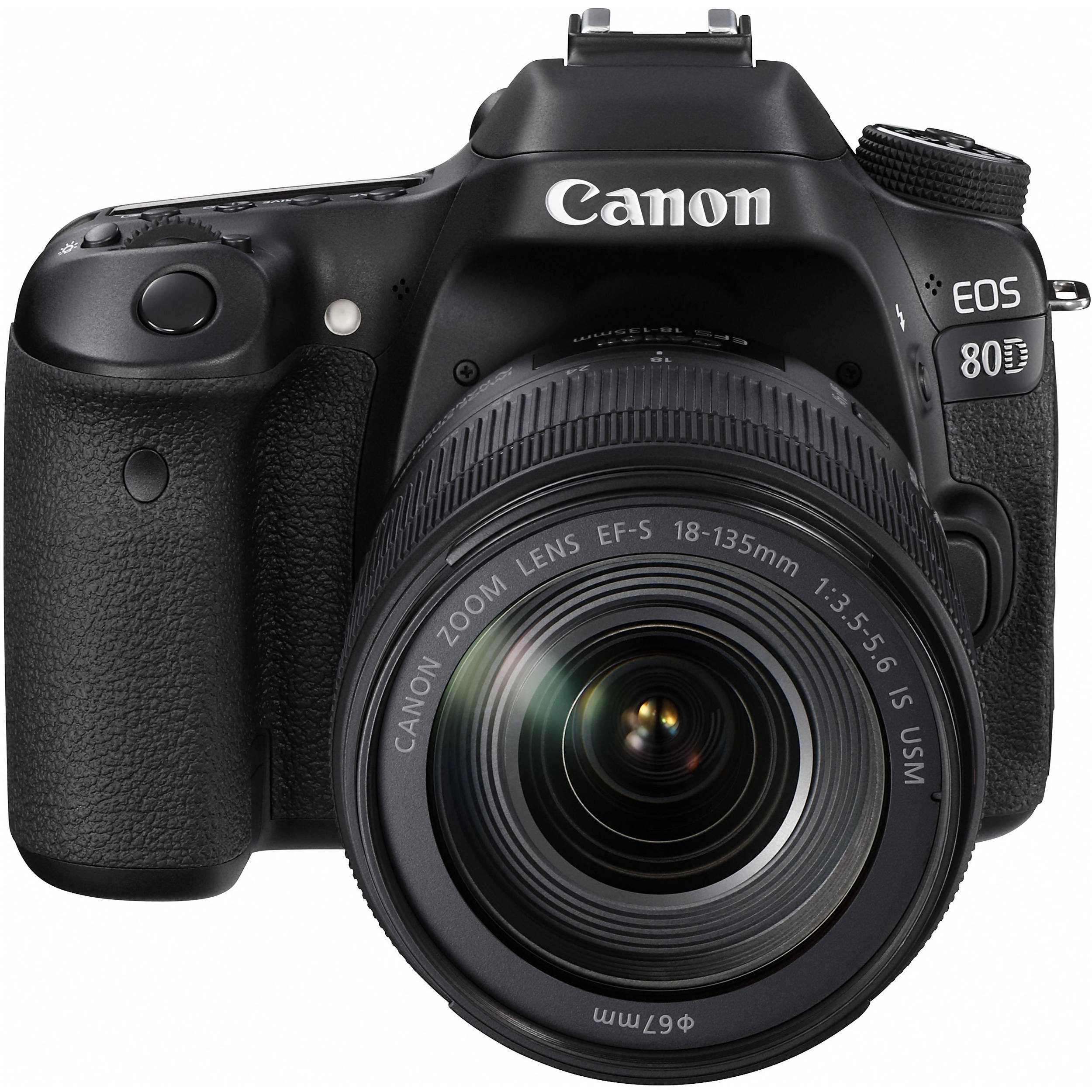 Amazon.com : Canon Digital SLR Camera Body [EOS 80D] and EF-S 18