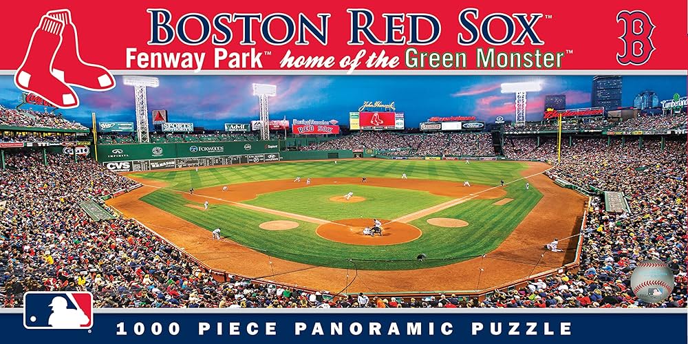 Amazon.com: MasterPieces MLB Boston Red Sox Stadium Panoramic