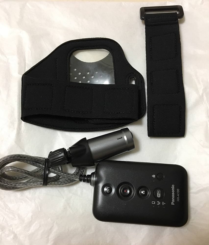 Amazon | パナソニック ウェアラブルカメラ ブラック HX-A100-K