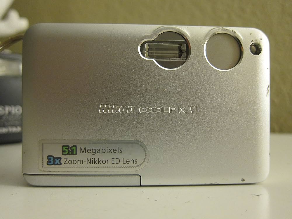 Amazon | Nikon Coolpix s1 5.1 MP slim-designデジタルカメラwith 3 x