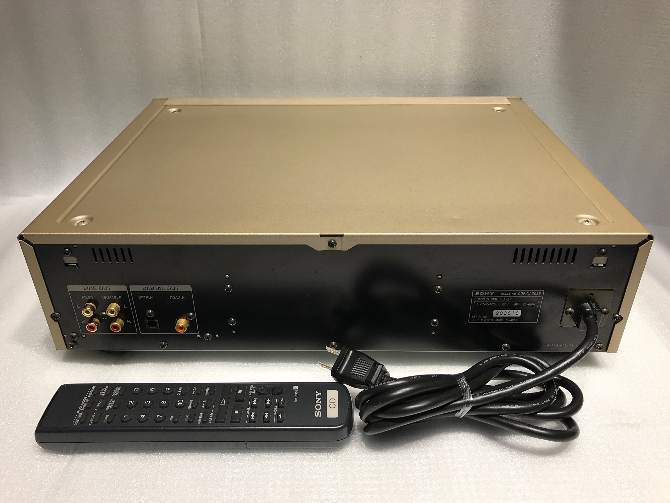 Amazon | SONY ソニー CDP-XA30ES CDプレーヤー(CDプレイヤー/CDデッキ