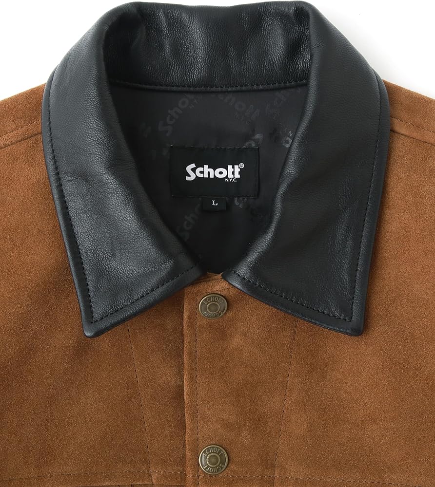 Amazon.co.jp: 【Schott】【ショット】 SUEDE SHORT HORN JACKET