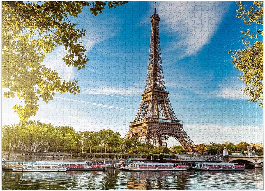 Amazon | パリのエッフェル塔 フランス - プレミアム1000ピース