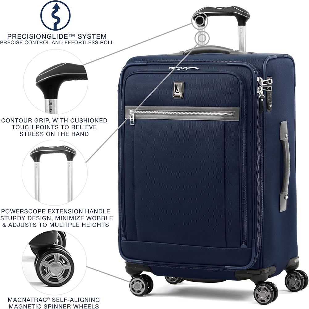 Amazon.com | Travelpro Platinum Elite Softside Expandable Checked