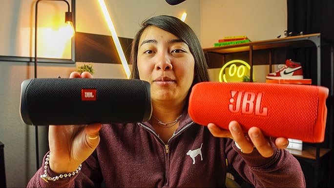 Amazon.com: JBL FLIP 5, Waterproof Portable Bluetooth Speaker, Red