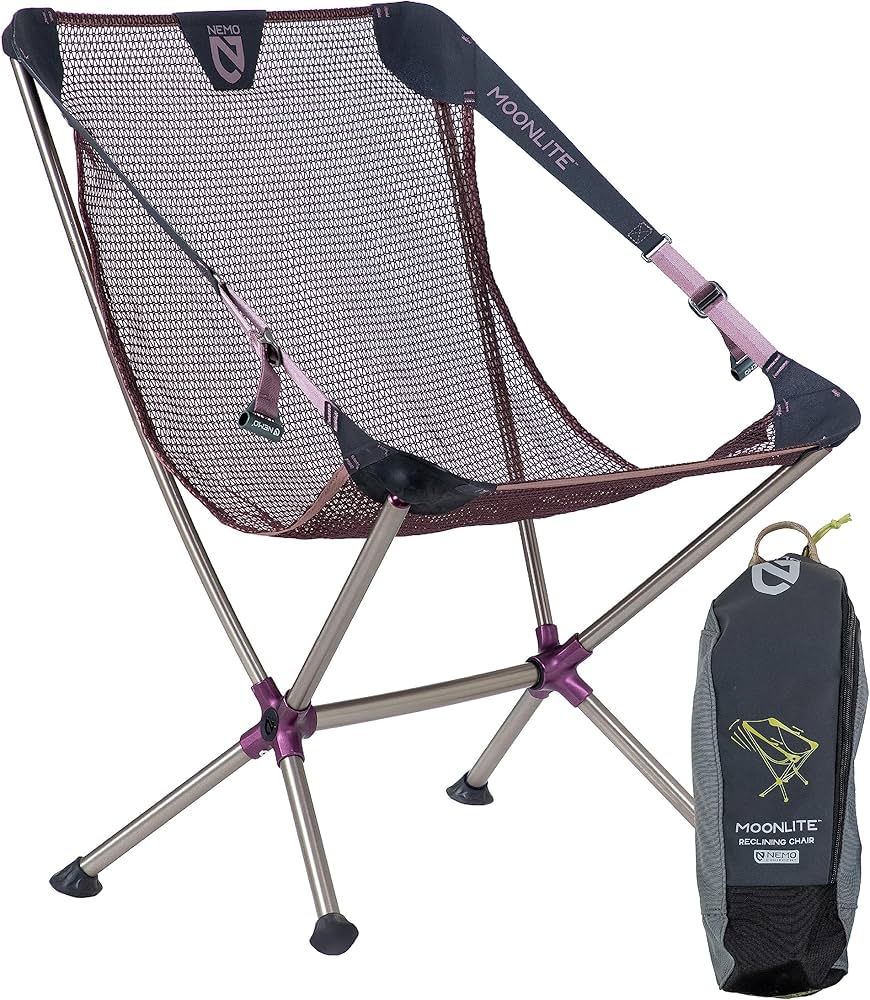 Amazon.com: Nemo Moonlite Reclining Camp Chair - Huckleberry