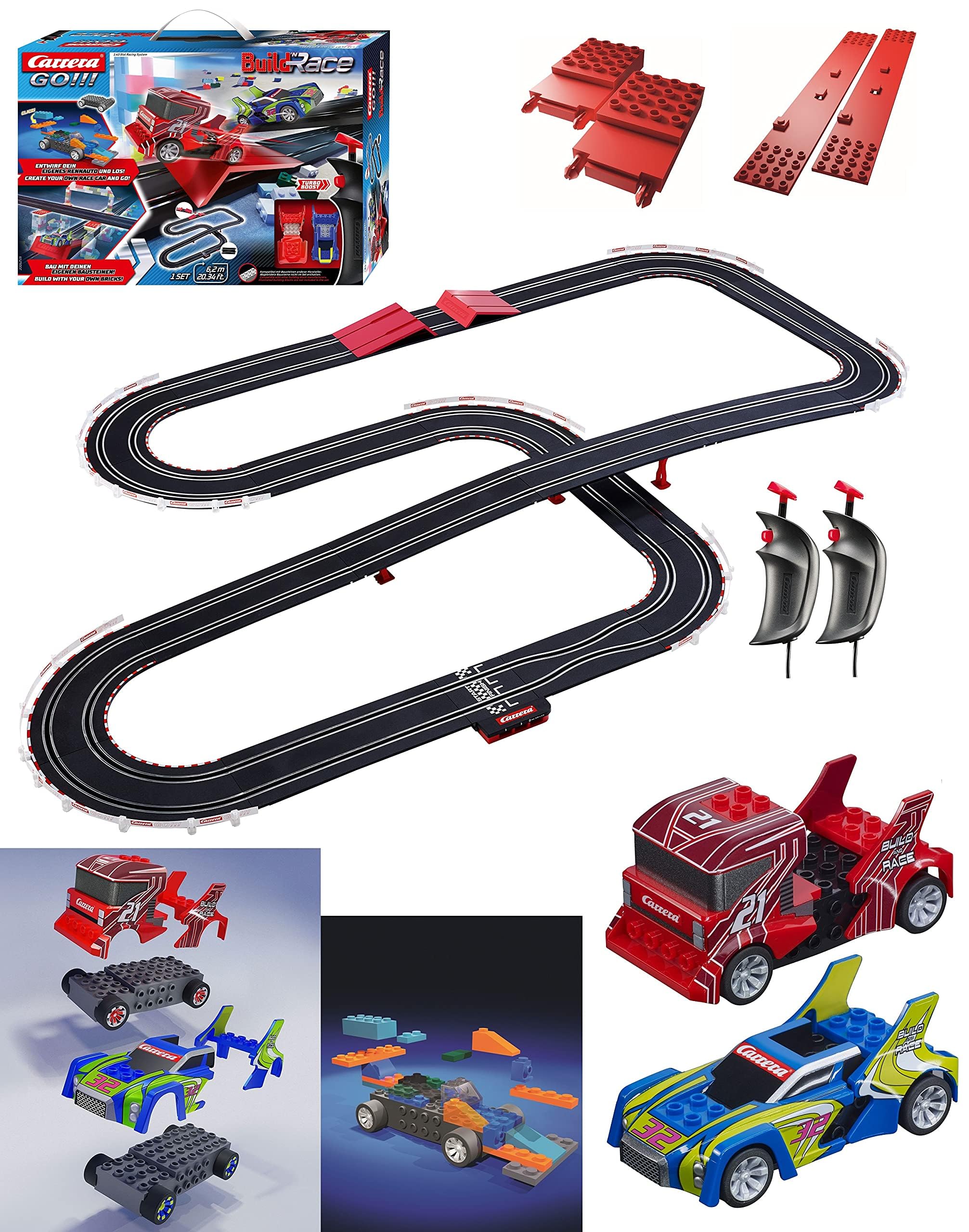 Amazon.co.jp: Carrera GO!!! Build 'N Race 電動スロットカー