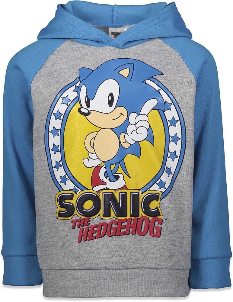 Amazon.com: SEGA Sonic The Hedgehog Toddler BoysFleece Pullover
