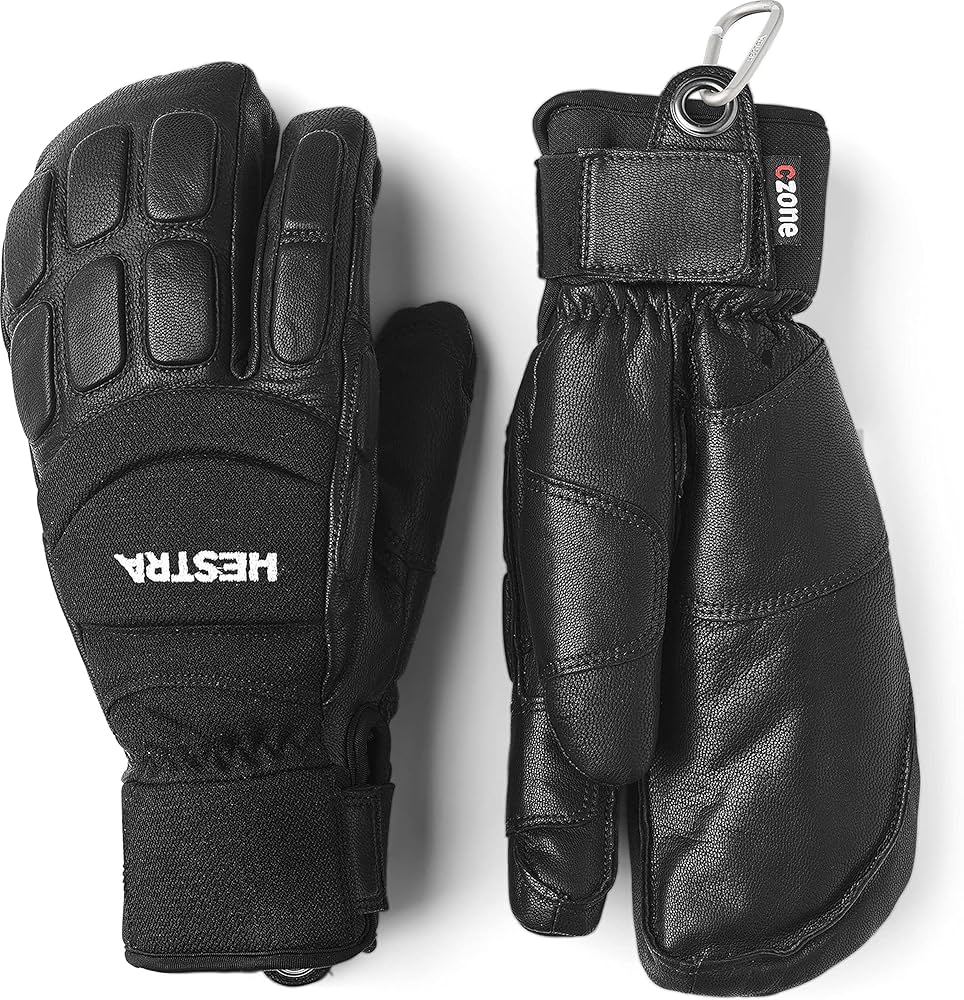 Amazon.com : Hestra Vertical Cut CZone 3-Finger Leather Winter
