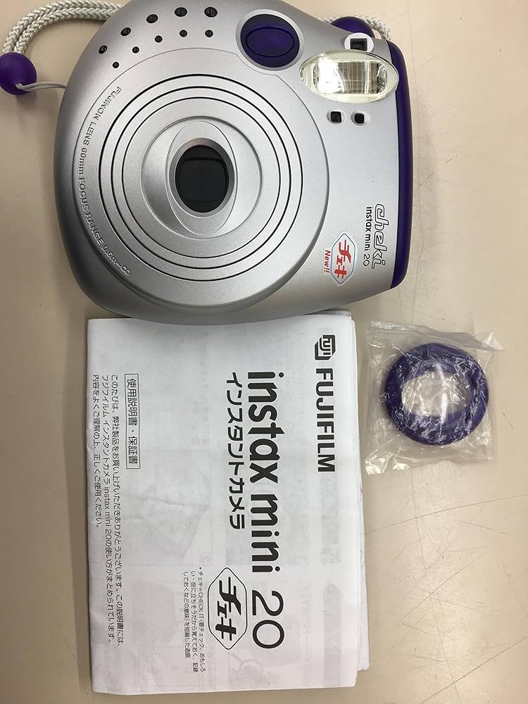 Amazon | FUJIFILM チェキ INSTAX MINI 20 インスタントカメラ