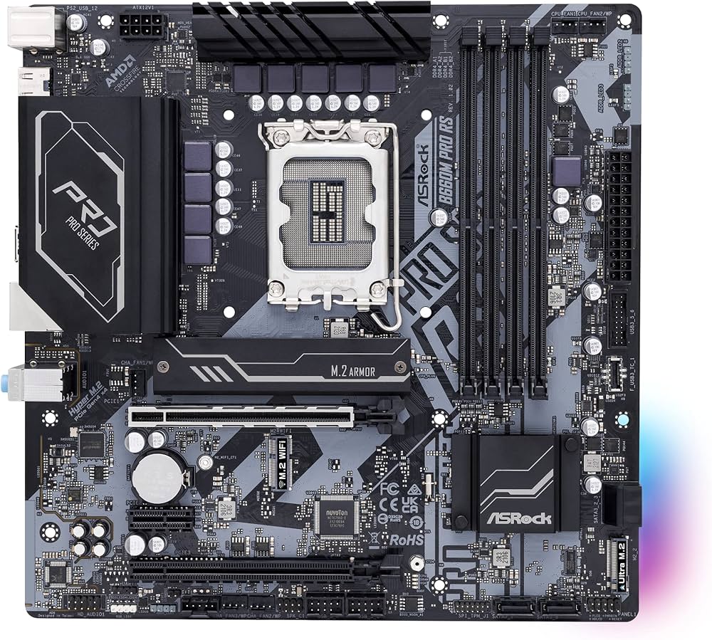 Amazon | ASRock マザーボード B660M Pro RS Intel B660 シリーズ 第12