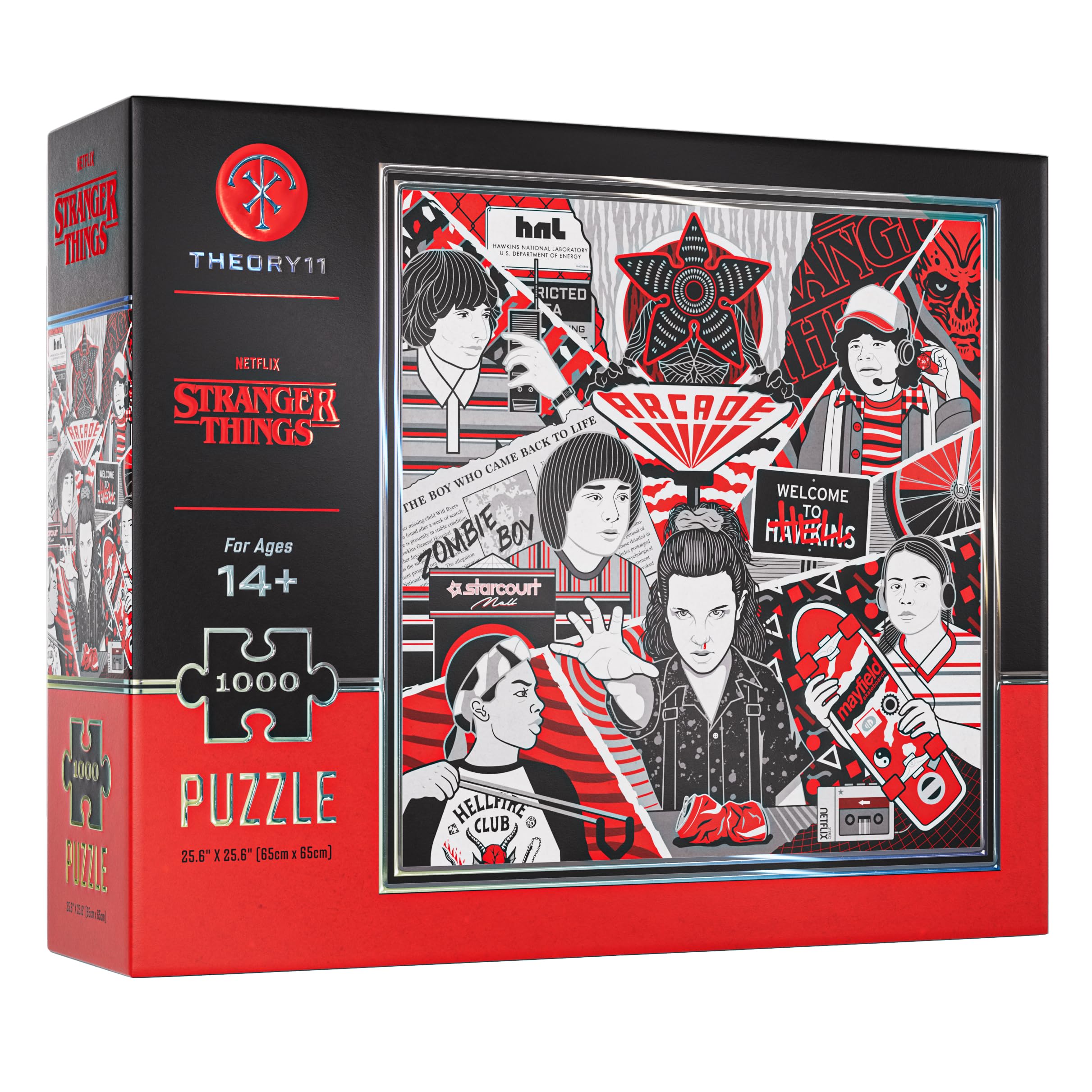 Amazon.com: theory11 Stranger Things Jigsaw Puzzle - 1,000 Piece