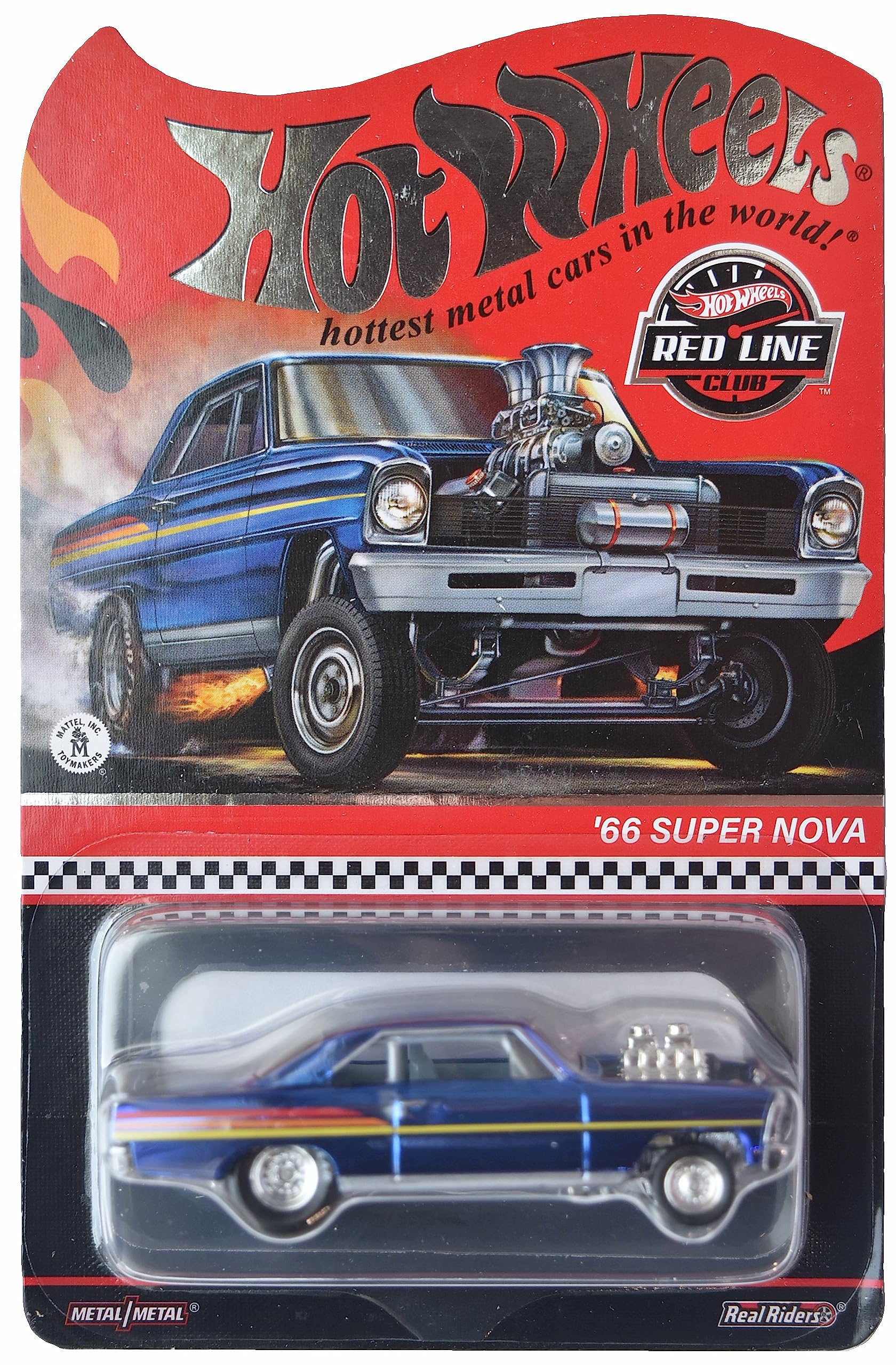 Amazon.com: Hot Wheels '66 Super Nova, 1:64 Scale Die-Cast Car