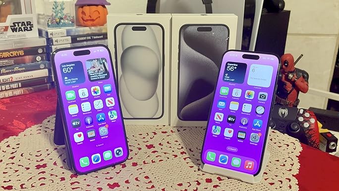 Amazon.com: Apple iPhone 15 Pro, 1TB, Black Titanium - Unlocked