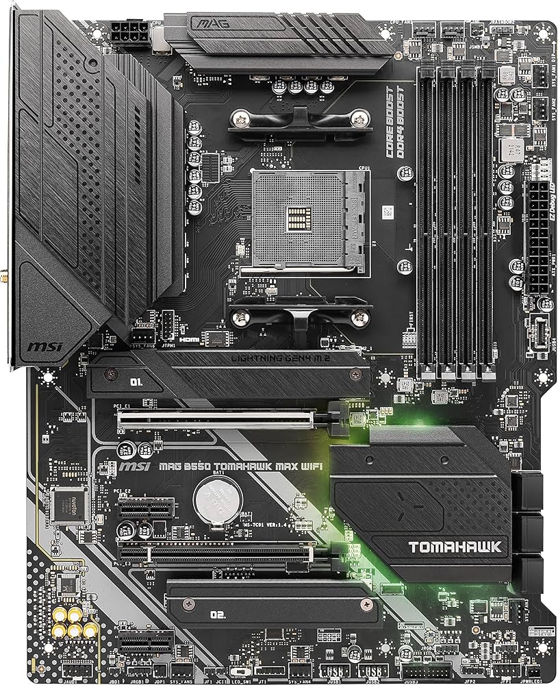 Amazon.com: MSI MAG B550 Tomahawk MAX WiFi Gaming Motherboard (AMD