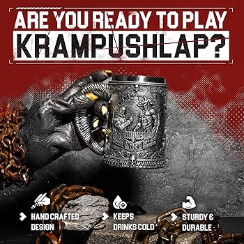 Amazon.com | Dragon Glassware x Red One Krampus Stein - Official