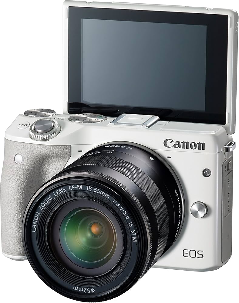 Amazon | Canon ミラーレス一眼カメラ EOS M3 レンズキット(ホワイト