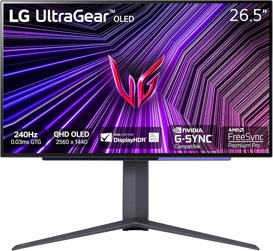 Amazon.com: LG ‎27GS95QE 27-inch Ultragear OLED Gaming Monitor QHD