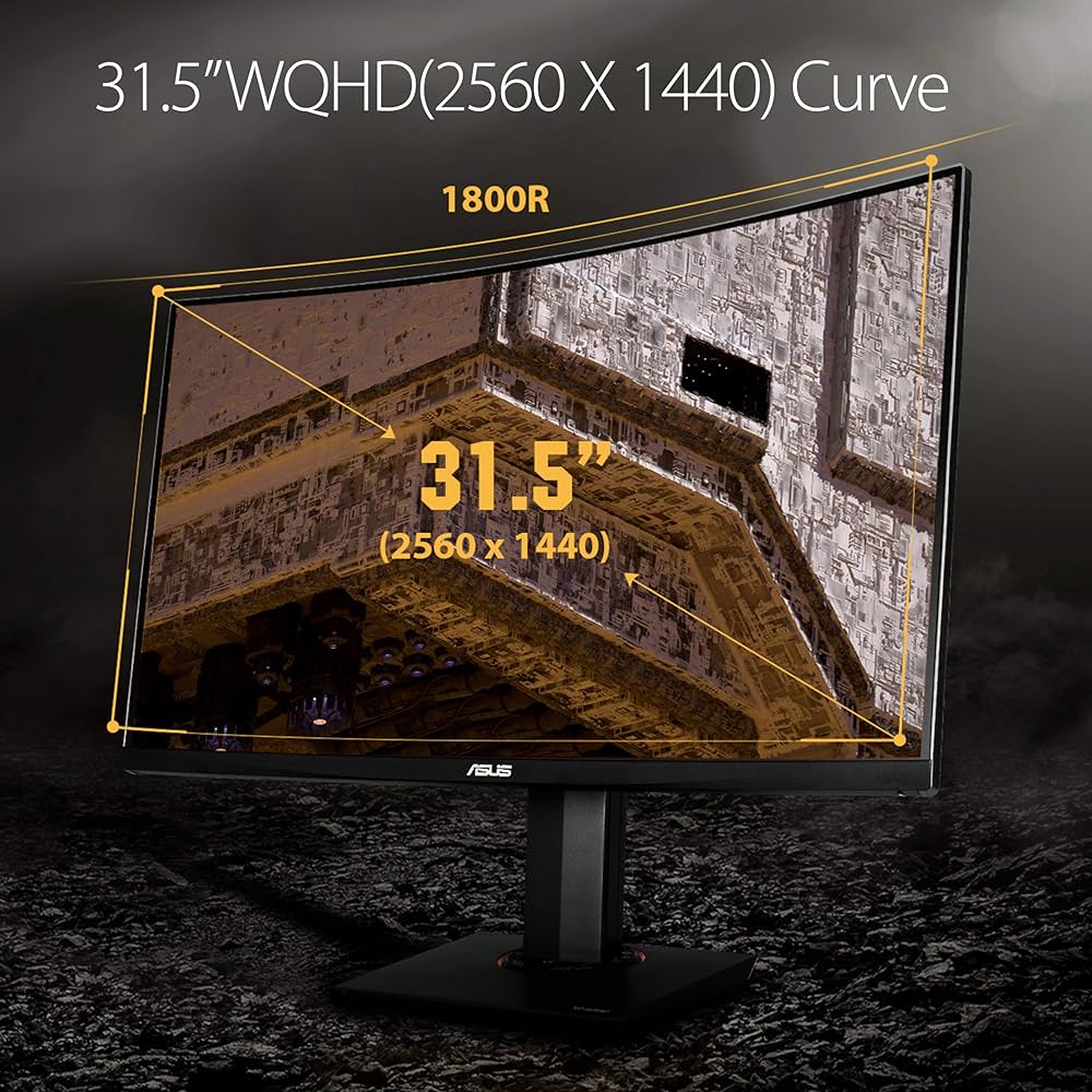 Amazon.co.jp: ASUS ゲーミングモニター TUF Gaming VG32VQ 31.5インチ