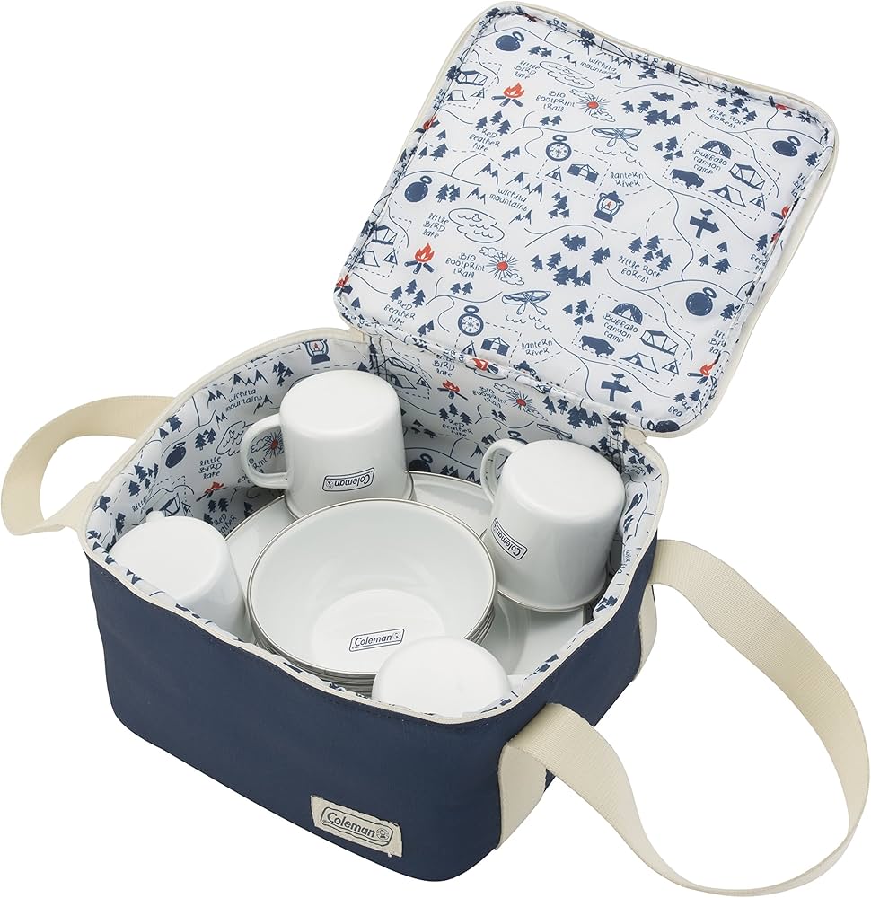 Amazon | Coleman(コールマン) 食器セット エナメルディッシュウェア