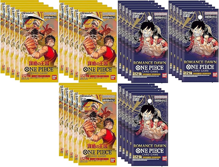 Amazon.co.jp: ワンピース 謀略の王国 ＆ ロマンスドーン 各15パック