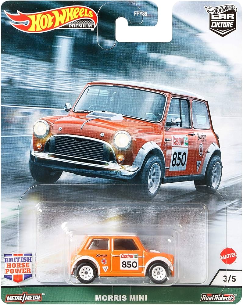 Amazon.co.jp: Hot Wheels Morris Mini Vehicle, Car Culture Circuit