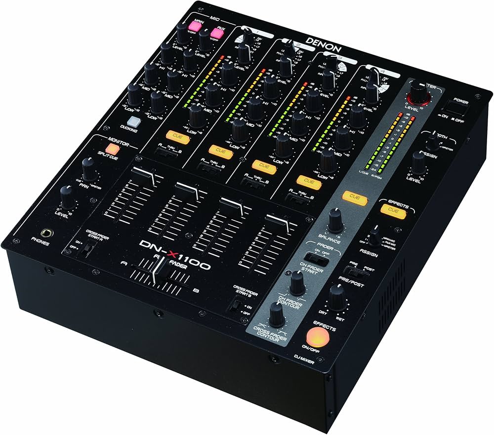 Denon DJ DN-X1100 Professional 4-Channel Matrix Mixer : Amazon.co
