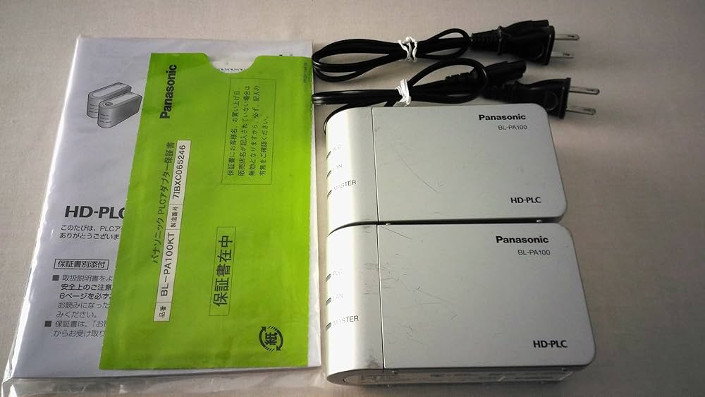 Amazon | パナソニック PLCアダプター スタートパック BL-PA100KT