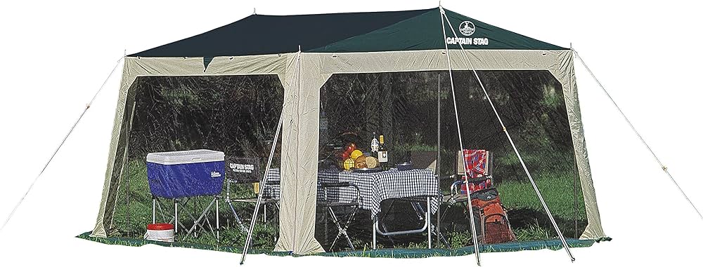 Amazon.com: Captain Stagg (CAPTAIN STAG) planar mesh tarp set M