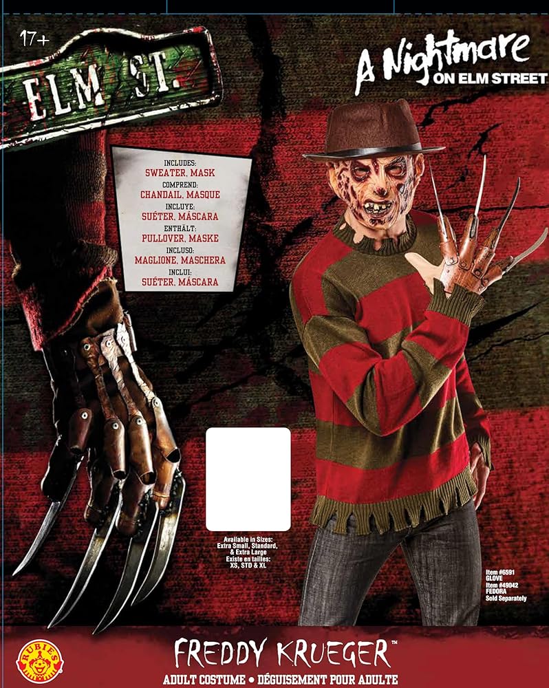 Amazon.co.jp: エルム街の悪夢 フレディ・クルーガー マスク＆セーター