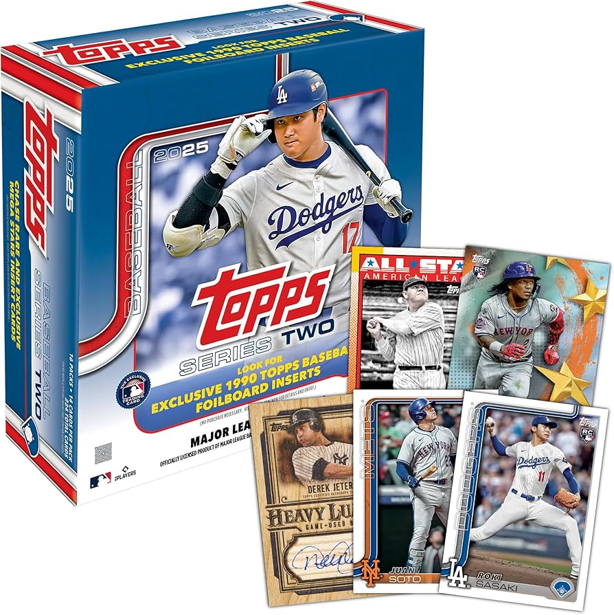 Amazon.com: 2025 Topps Baseball Series 2 - Factory Sealed - Mega