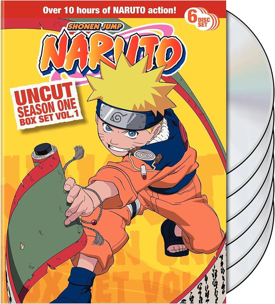 Amazon.com: Naruto Uncut Season 1 Vol 1 Box Set : Various, Various