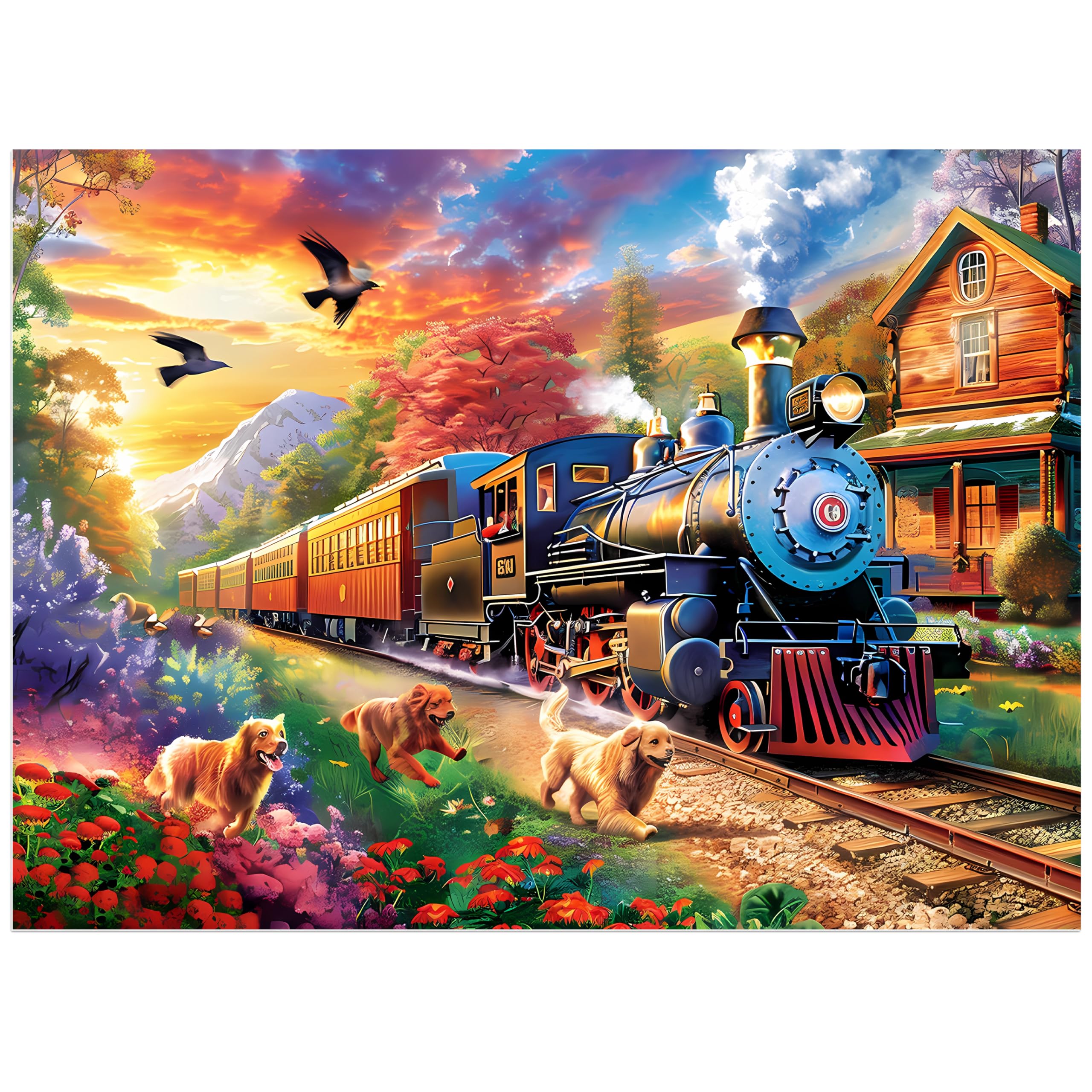 Amazon.com: 500 Piece Puzzles for Adults, Jigsaw Puzzles 500