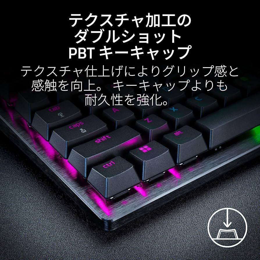Amazon.co.jp: ラピッドトリガー 搭載 Razer レイザー Huntsman V3 Pro