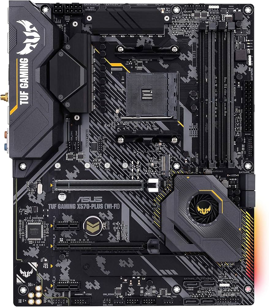 Amazon | ASUS AMD X570 搭載 AM4 対応 マザーボード TUF GAMING X570